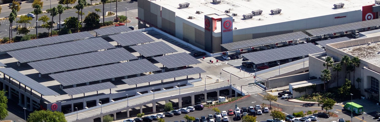 8 MW Carport | Solar + Storage Projects