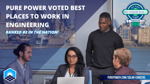 Pure Power Engineering Voted #2 Best Place to Work in Engineering