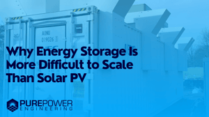Why Energy Storage is More Difficult to Scale Than Solar PV